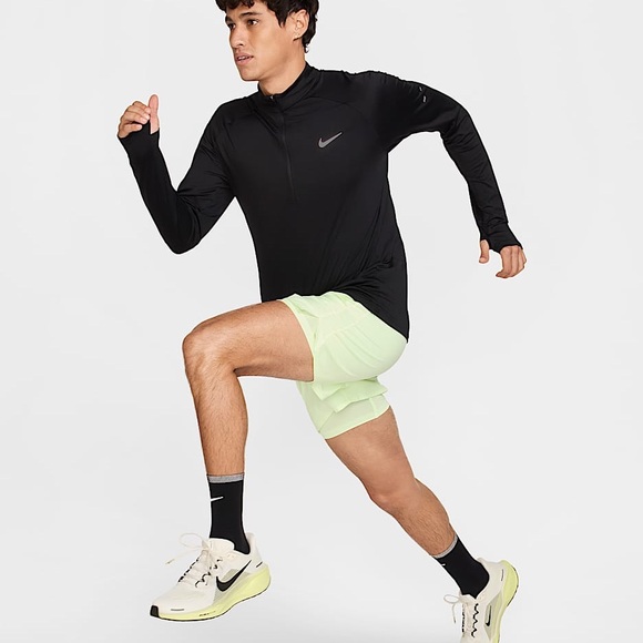Nike Other - Nike Stride Men’s Dri-Fit 1/4 Zip Black Long Sleeve Running Top Size XXL